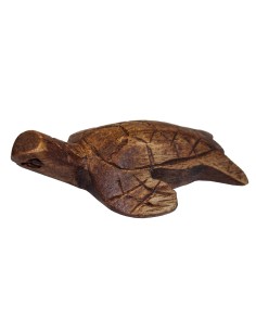 Kühlschrankmagnet Schildkröte aus Suarholz